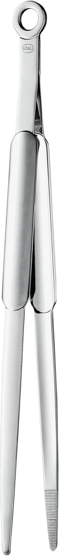 Stainless Steel Fine Tipped Needle-Nose Pliers Cooking Tongs