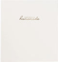 Recipe Card Binder 3-Ring Organizer - Holds 104 Cards, Spill-Resistant