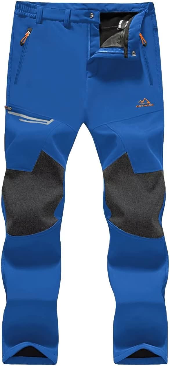 MAGCOMSEN Men's Winter Pants for Skiing and Outdoor Activities