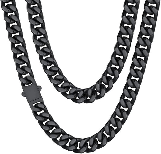 ChainsHouse Stainless Steel Cuban Link Chain for Men, Stylish Gift