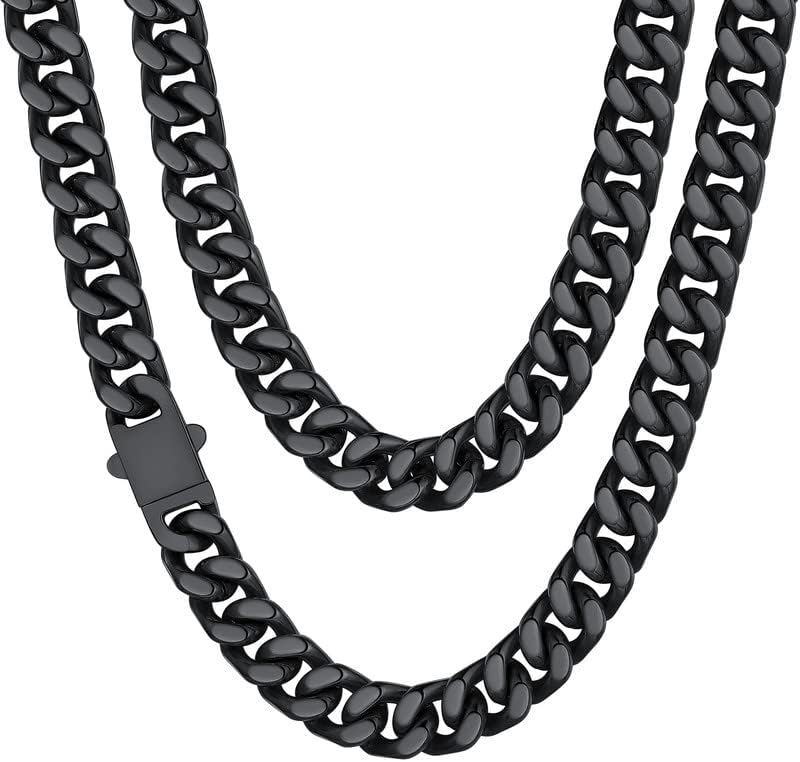 ChainsHouse Stainless Steel Cuban Link Chain for Men - Durable Jewelry