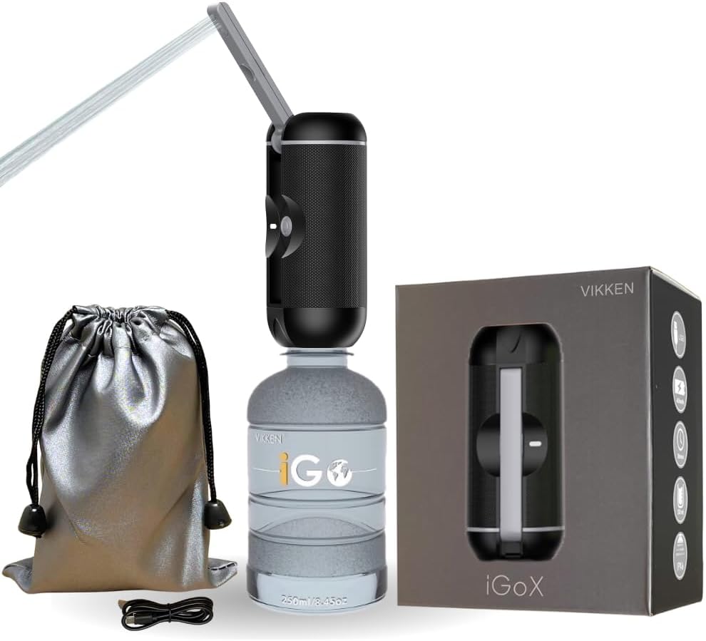 VIKKEN iGo X Portable Travel Bidet for Ultimate Hygiene Anywhere