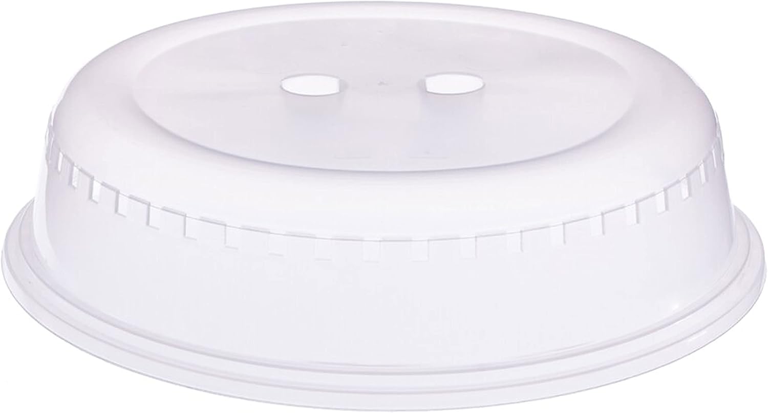 Clear Ventilated Microwave Lid: Keep Food Fresh!