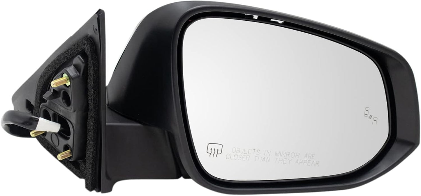 TRQ Power Heated Memory Mirror for 2014-2019 Toyota Highlander