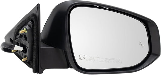 TRQ Power Heated Memory Mirror for 2014-2019 Toyota Highlander