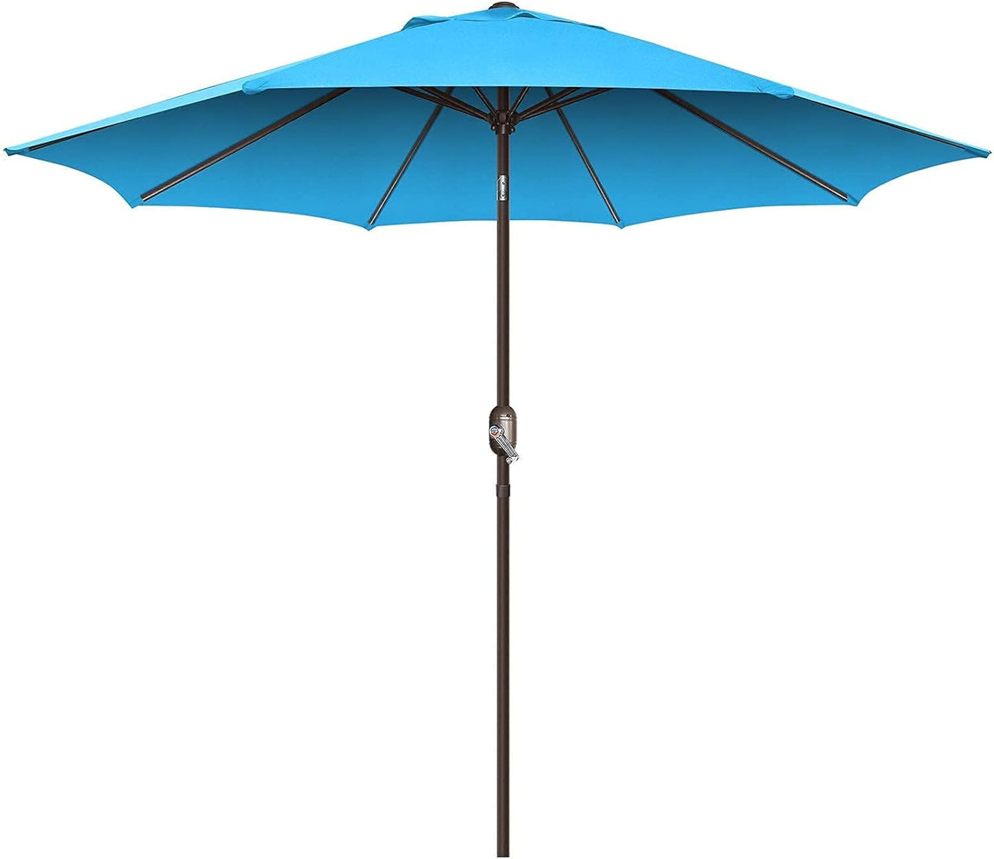 9Ft Patio Umbrella with Heavy Duty Pole for Outdoor Spaces