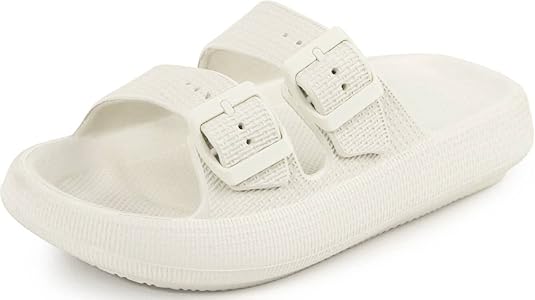 Weweya Sandals for Women and Men - Comfortable Pillow Slippers