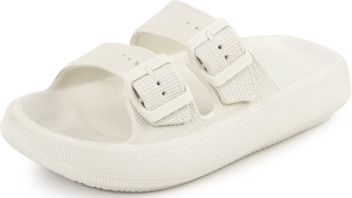 Weweya Sandals for Women and Men - Comfortable Pillow Slippers