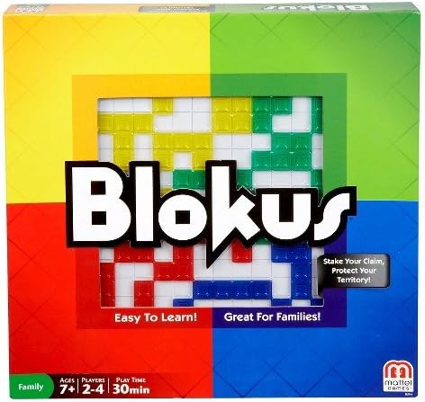 Blokus Game by Mattel - A Strategic Board Game for All Ages