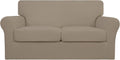 Easy-Going 3 Piece Stretch Sofa Cover for Loveseat - Elastic Pet