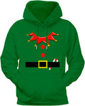 AOBUTE Men's Festive Hoodie for Cozy Christmas Gatherings