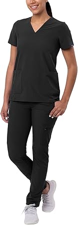 Adar Addition Go-Basic Scrub Set for Women - Stylish Comfort