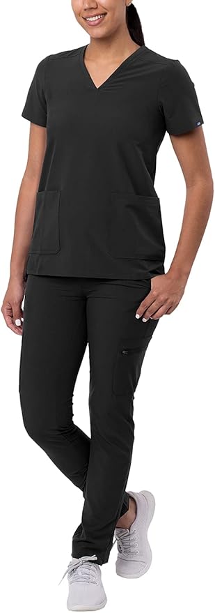 Adar Addition Go-Basic Scrub Set for Women - Stylish Comfort