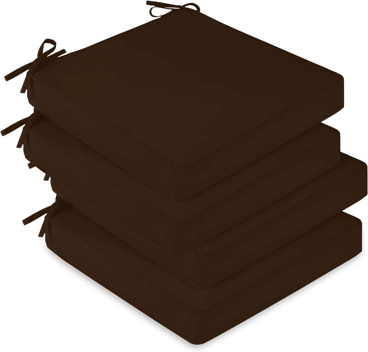 Waterproof Outdoor Chair Cushions Set of 4 for Patio Furniture