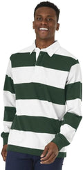 Charles River Classic Rugby Shirt - Durable Cotton Stripe