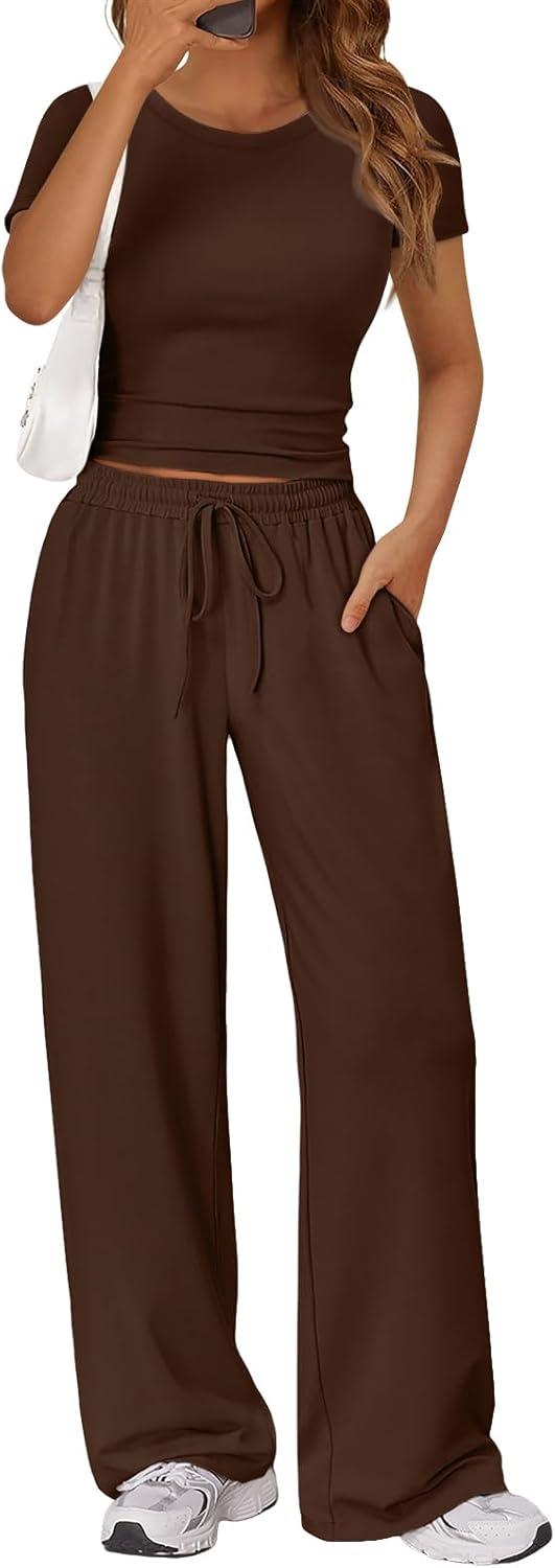 Trendy Queen 2 Piece Matching Summer Sweatsuit Lounge Set Review