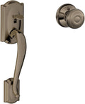 SCHLAGE FE285 CAM 620 GEO Camelot Trim Front Entry Handleset