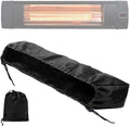 Wall-Mounted Patio Heater Cover Black 36.5 in - Weatherproof