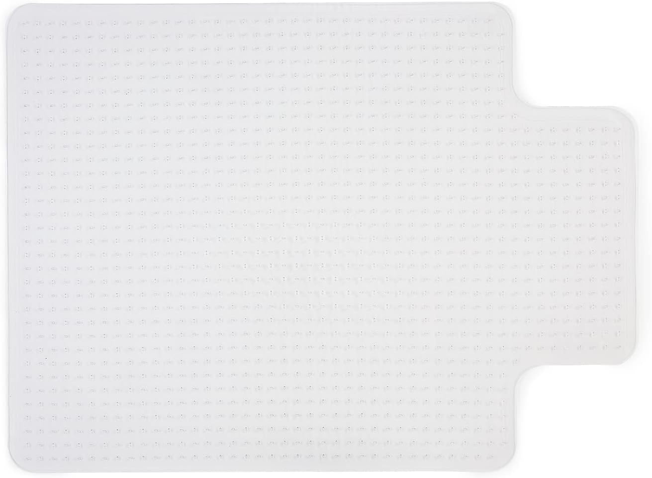 Smooth Glide Clear Chair Mat for Low-Pile Carpet - Extended Coverage