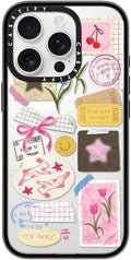 Compact Case for iPhone 16 Pro - You Are Stars Collage Clear Black