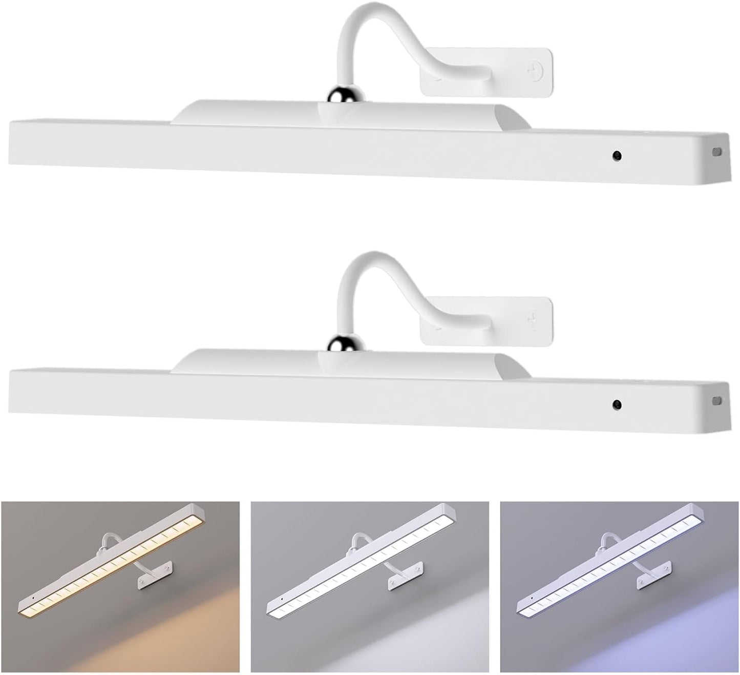 Cordless Picture Lights for Wall Artworks - Wireless Remote Control