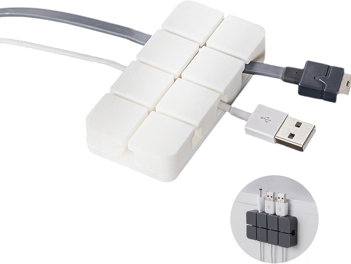 Adhesive Cord Holder for Any Surface - HNWXB