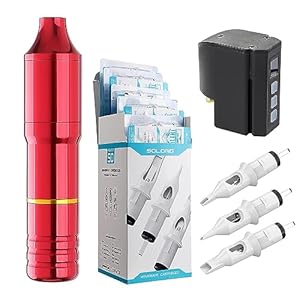 Wireless Tattoo Gun Kit for Precision Tattooing and Makeup