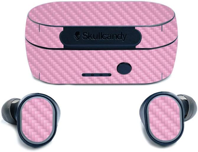 Protective Pink Carbon Fiber Skin for SkullCandy Sesh | Durable Finish