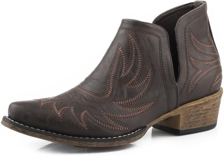 ROPER Womens Ava Laser Embossed Snip Toe Casual Boots Review