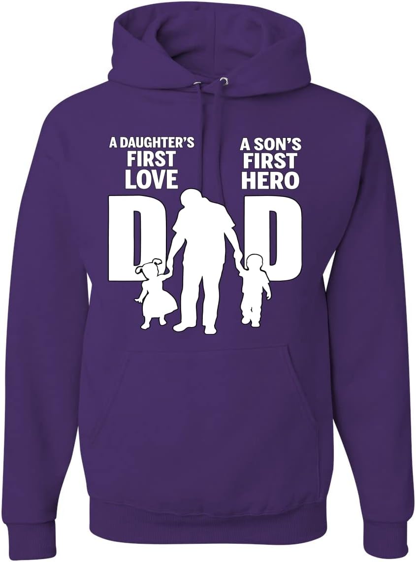 Wild Bobby Dad Daughters First Love Sons First Hero Hoodie