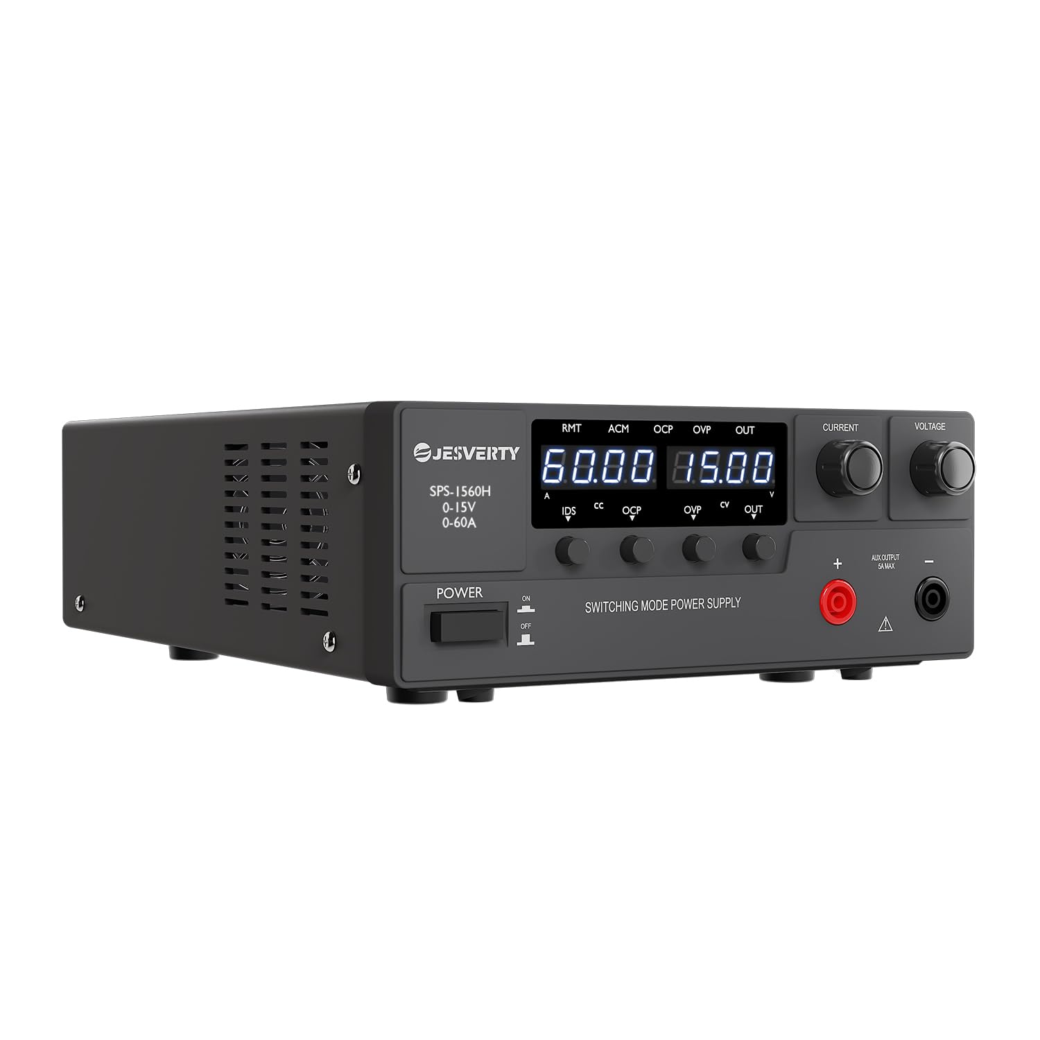 DC Power Supply Variable 0-15V 0-60A 900W with Encoder Knob