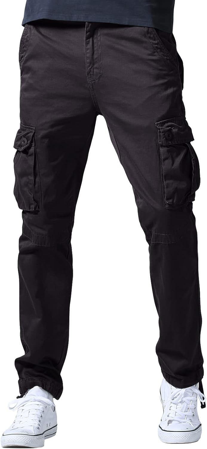 Match Men's Casual Wild Cargo Pants for Outdoor Adventures