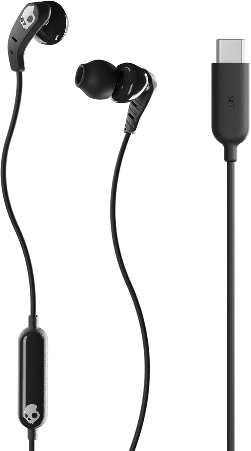 Skullcandy USB-C Earbuds: iPhone15 & Android Compatible