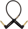 Mogami Gold Instrument RR Right Angle Pedal Cable - 6 in