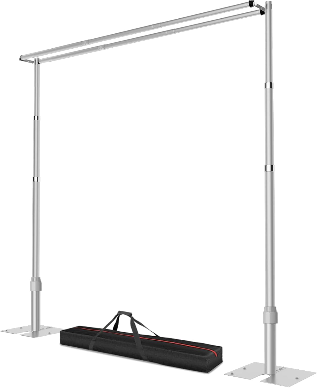 10x10ft Pipe and Drape Backdrop Stand for Events and Photography