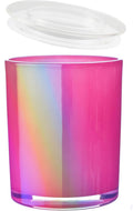 CandMak Candle Jars 15 Pack 9 OZ Empty Glass Candle Vessels - Pearl