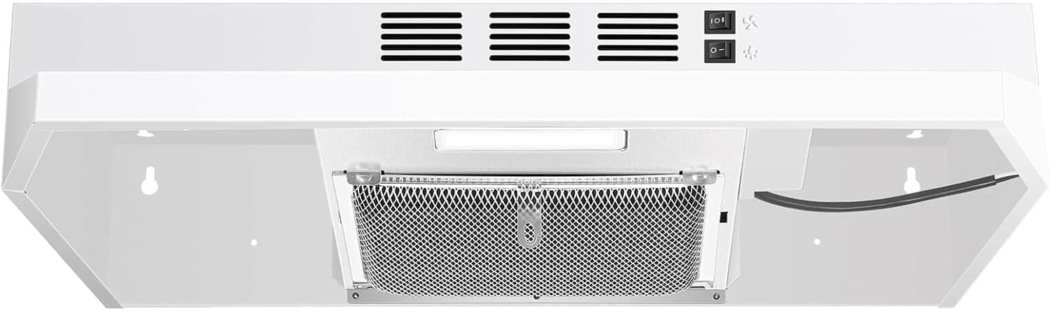 SNDOAS 24 inch Range Hood with 230 CFM for Compact Kitchens