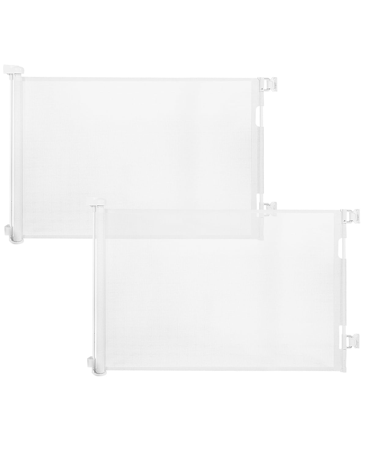 Retractable Baby Gate for Doorways and Stairs - 55in Wide