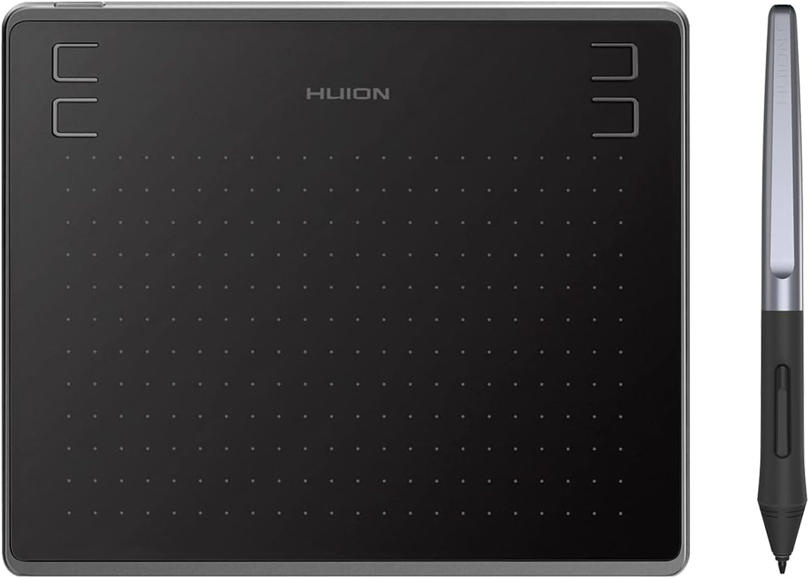 Drawing Tablet HUION HS64 for Beginners - Perfect for Digital Art