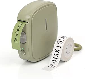 PRT Label Makers Machine: Portable Bluetooth Sticker Printer