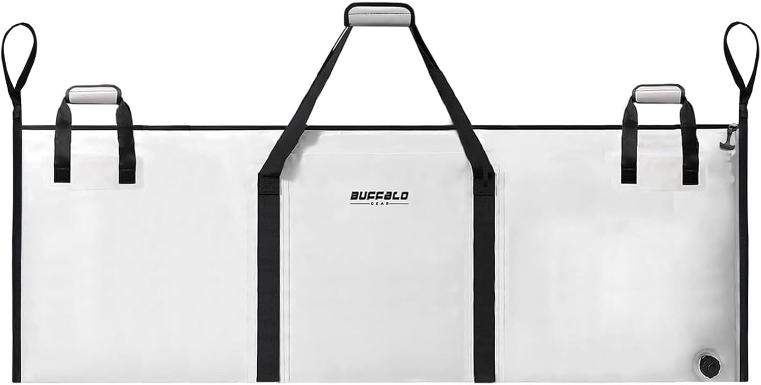 Buffalo Gear Insulated Fish Cooler Keeps Fish Fresh All Day