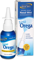 SinuOrega Natural Nasal Spray Pack of 2 - Oregano & Sage Relief