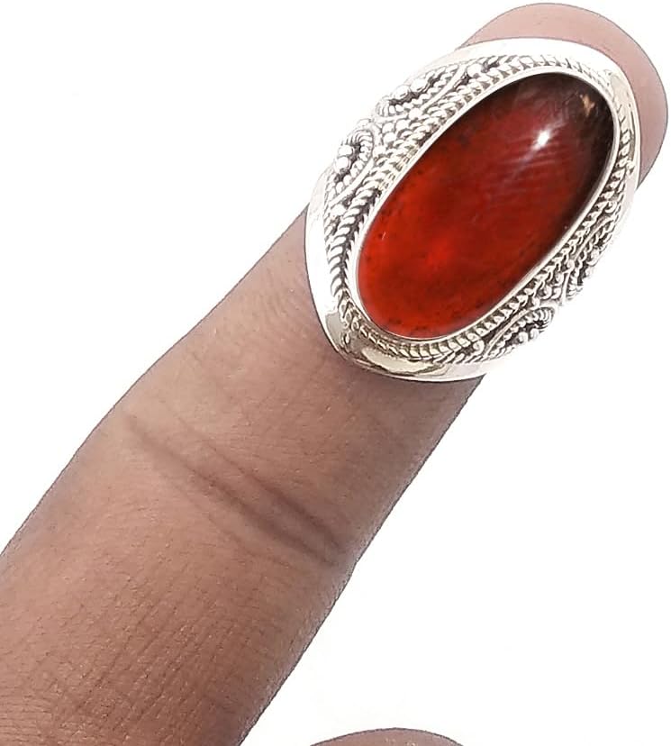 Solid 925 Sterling Silver Rings for Women & Girls - Handmade Jewelry
