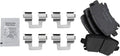TRQ Rear Posi Ceramic Brake Pad Kit Set for Audi A3 A4 TT VW - Quiet