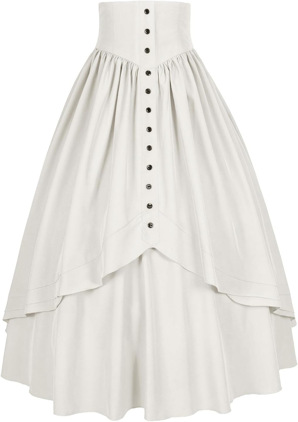 Mingyuezai Women Victorian Skirt for Renaissance Cosplay Events