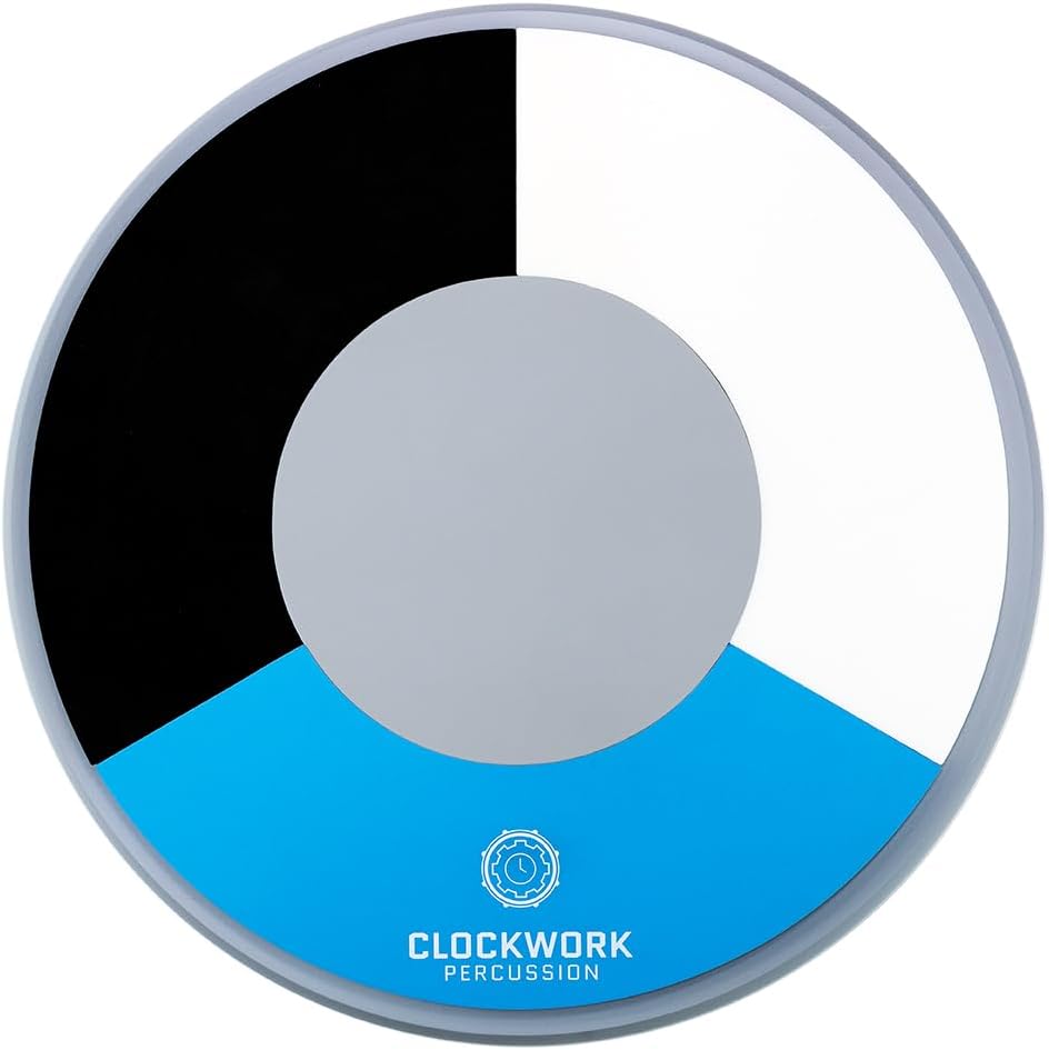 10 Inch Drum Practice Pad with 4 Surfaces for Drumming Fun