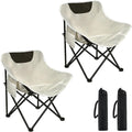 2 Pack Camping Chairs - Lightweight Portable Foldable Chairs for Teens
