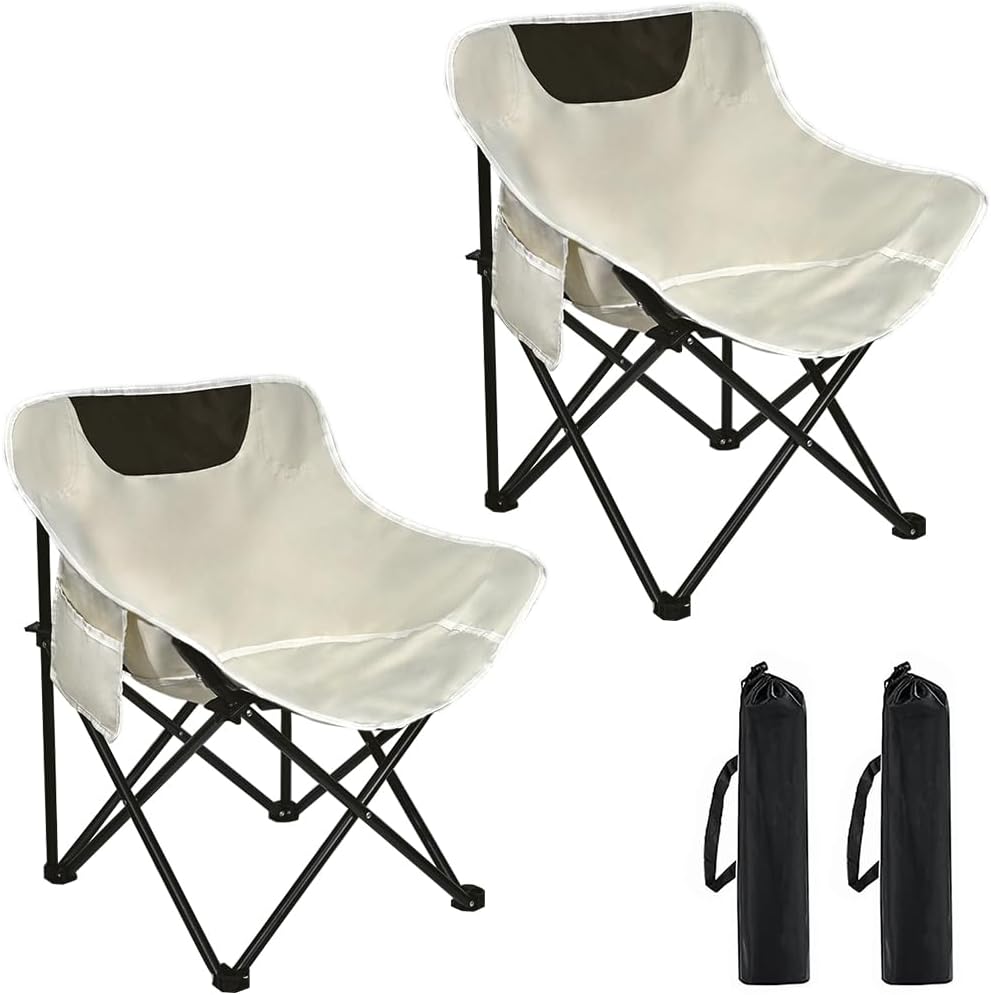 Lightweight Portable Camping Chairs Set for Outdoor Adventures