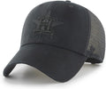 Unisex Black MLB Team Logo Trucker Cap for Everyday Wear