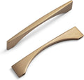 Goo-Ki 5in Hole Centers Champagne Bronze Cabinet Pulls - Modern